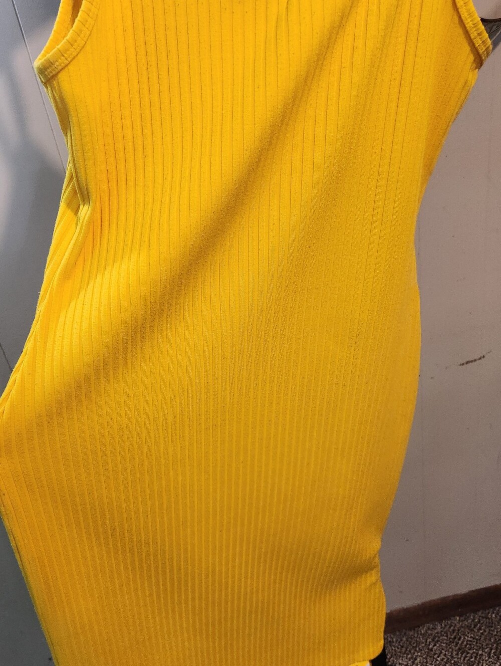 It'S Gold Ribbed Knit Sundress - Picture 8 of 10